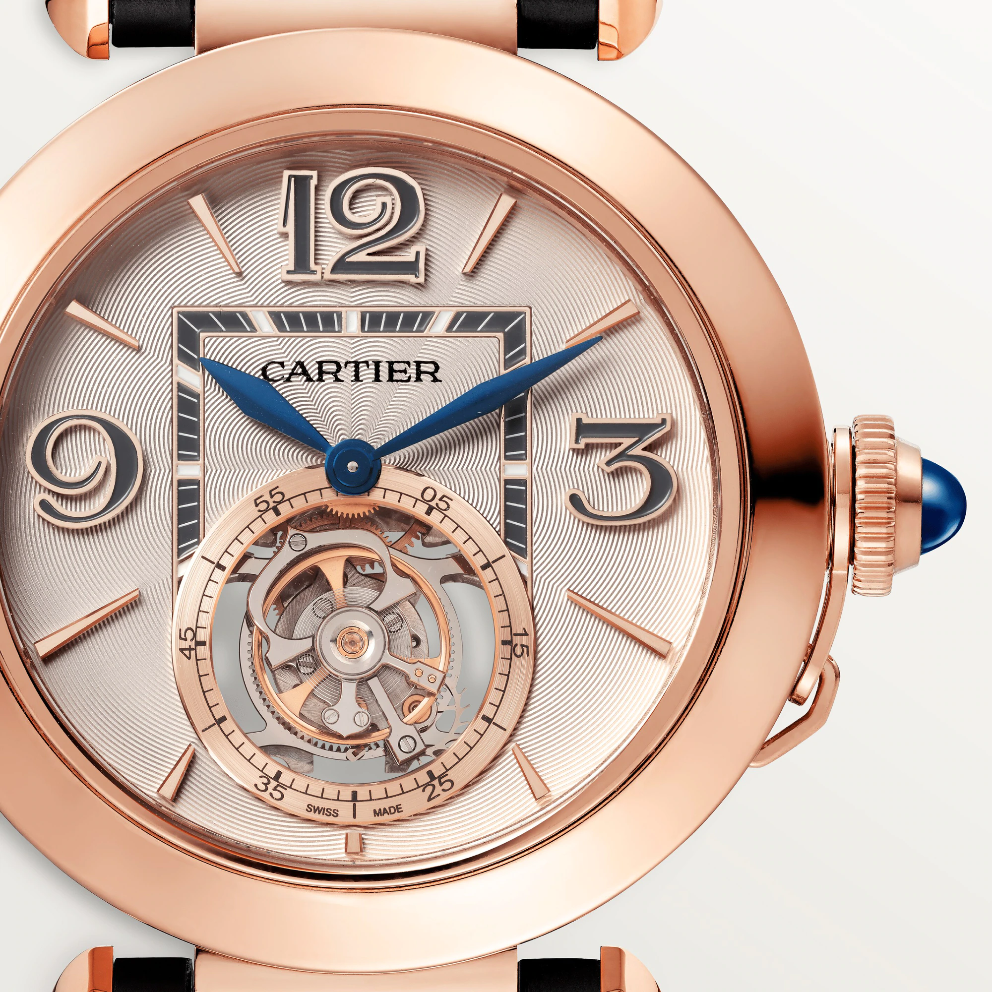 Cartier Pasha de Cartier 41mm 18K Rose Gold Watch, WHPA0010