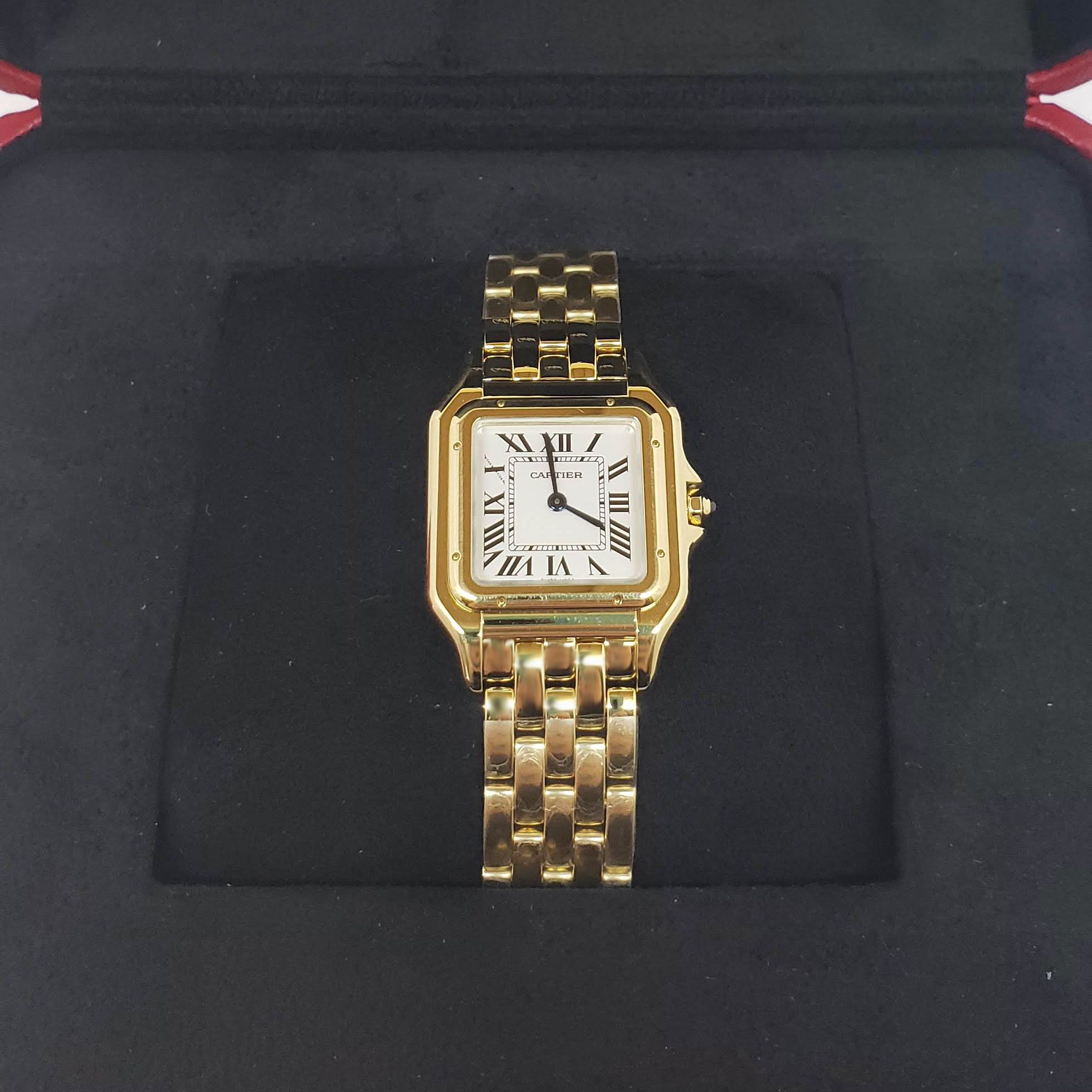 Cartier Panthère 18K Yellow Gold Ladies Watch, WGPN0009