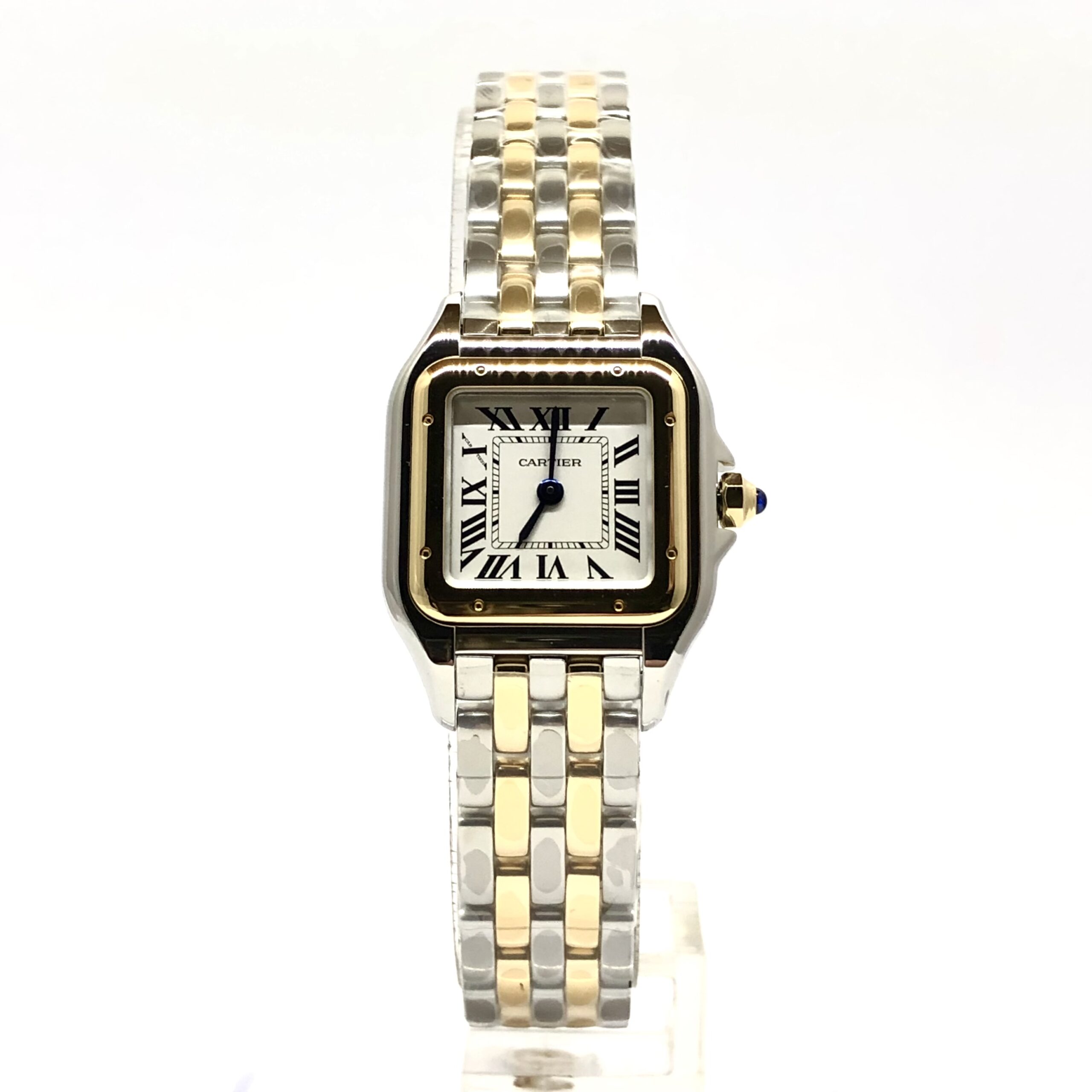 Cartier Panthère Stainless Steel & 18K Yellow Gold Small Model Ladies Watch, W2PN0006