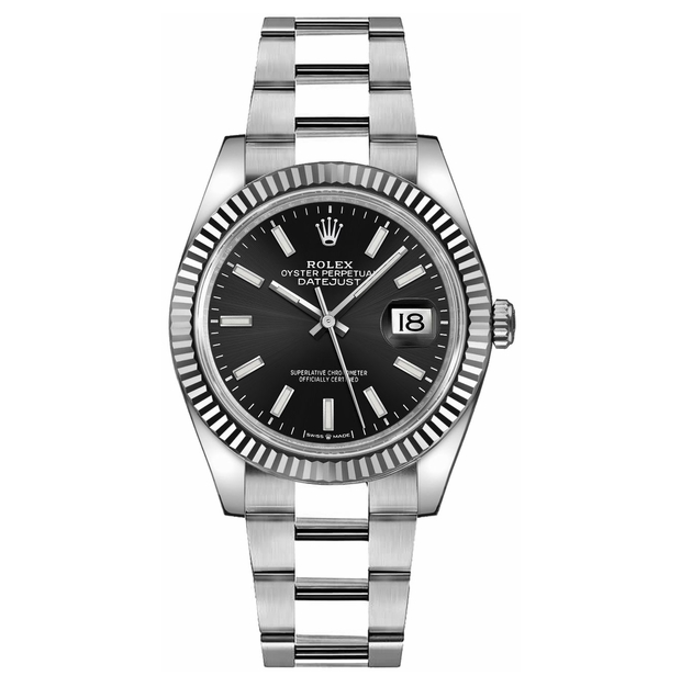 Rolex Datejust 36 Black Index Oyster Unisex Watch 126234-0016
