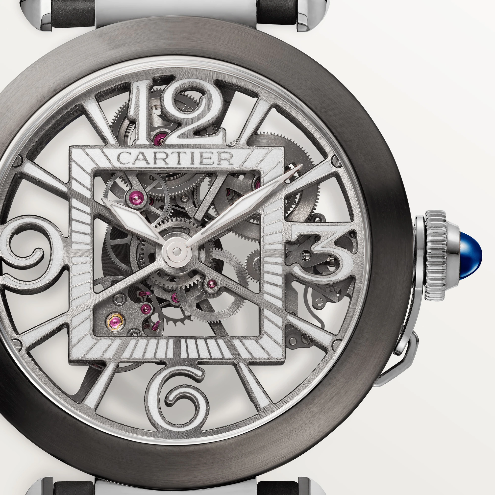 Cartier Pasha 41 mm Stainless steel Men’s Watch, WHPA0017