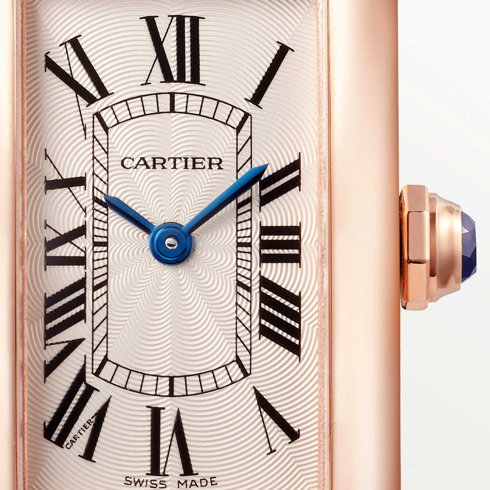 Cartier Tank Américaine 18K Rose Gold Women’s Watch, W2607456