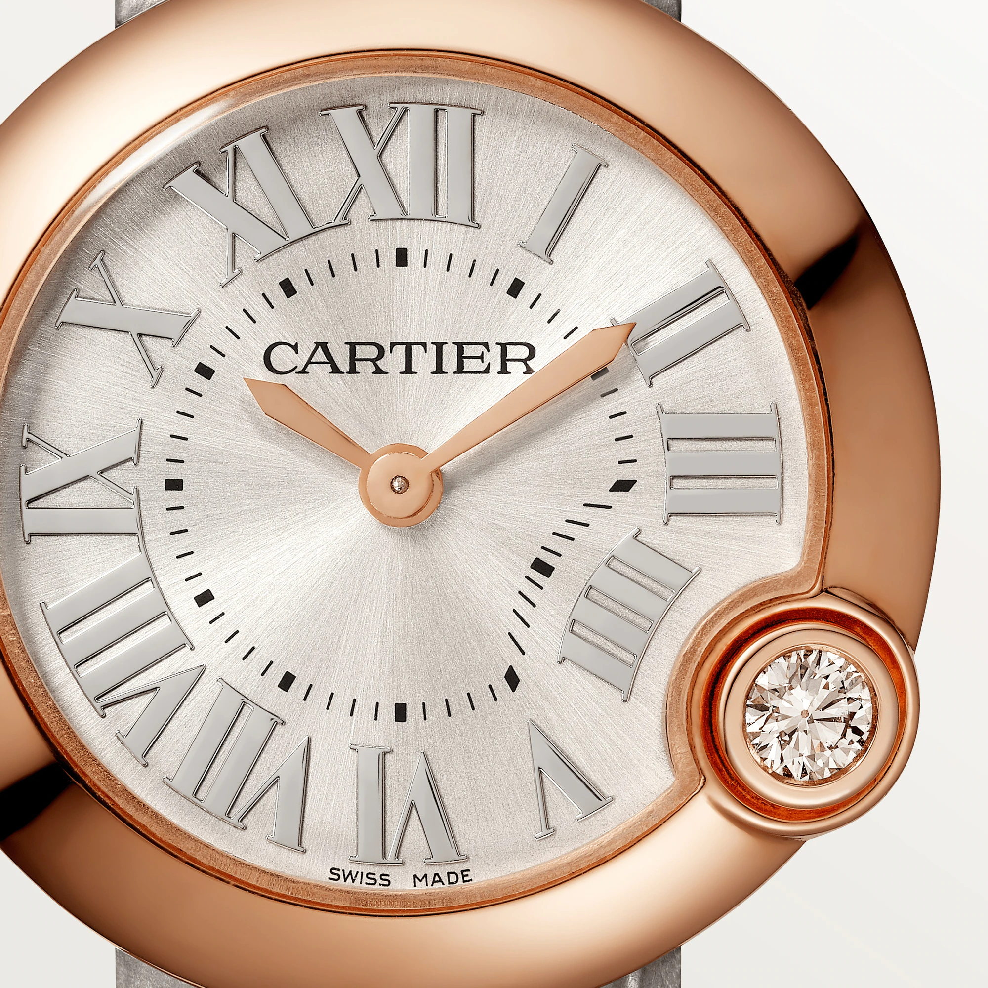 Cartier Ballon Blanc Stainless Steel Quartz Lady’s Watch, WGBL0004