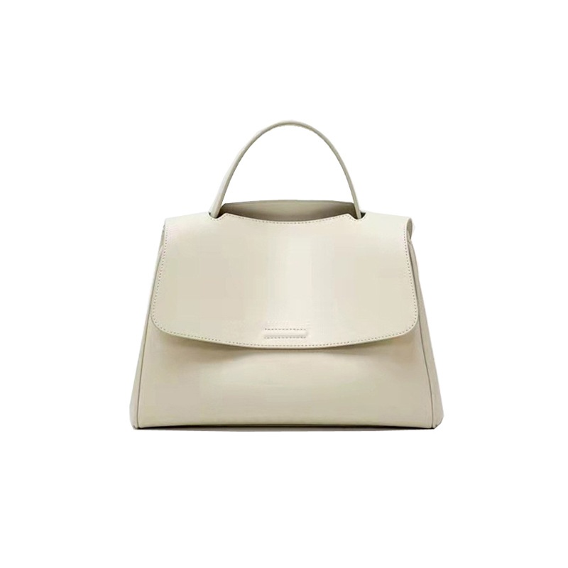 Soft leather bag for women 2025 new fashion shoulder messenger bag large capacity versatile tote underarm bag Genuine leather women's bag