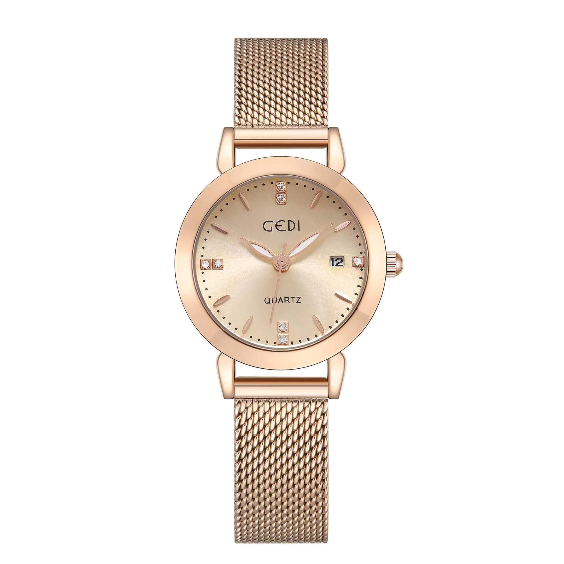 DATE JUST II FULL GOLDEN SELECTIONLadies Magnetic Starry Sky Clock