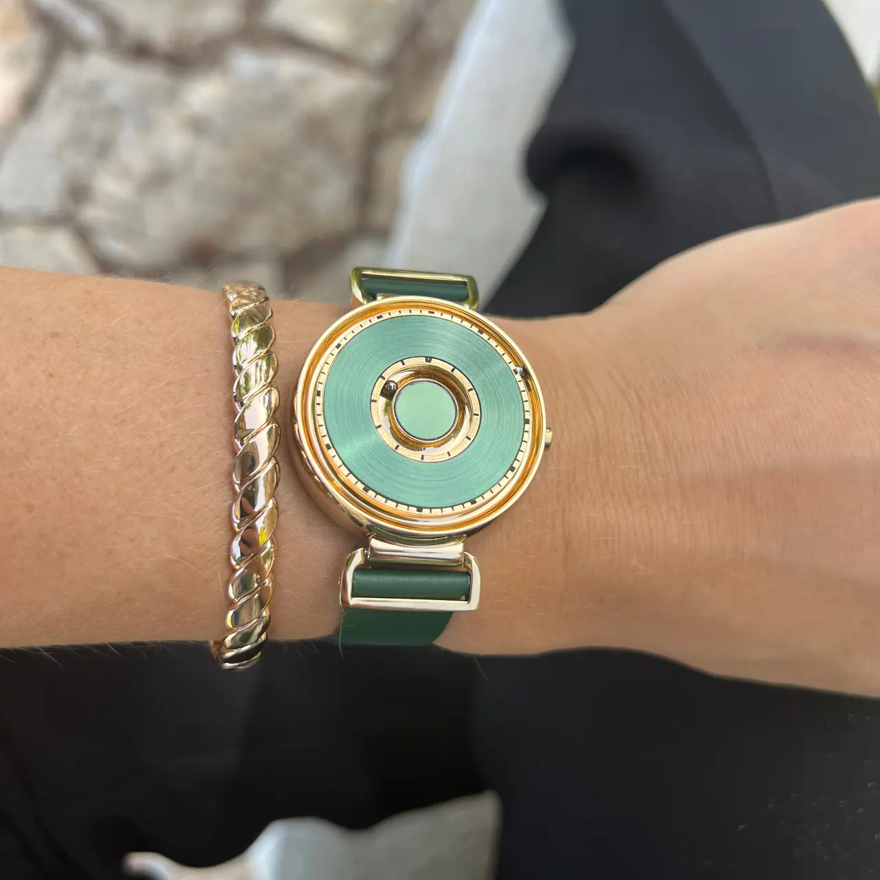 Bella Gold Green