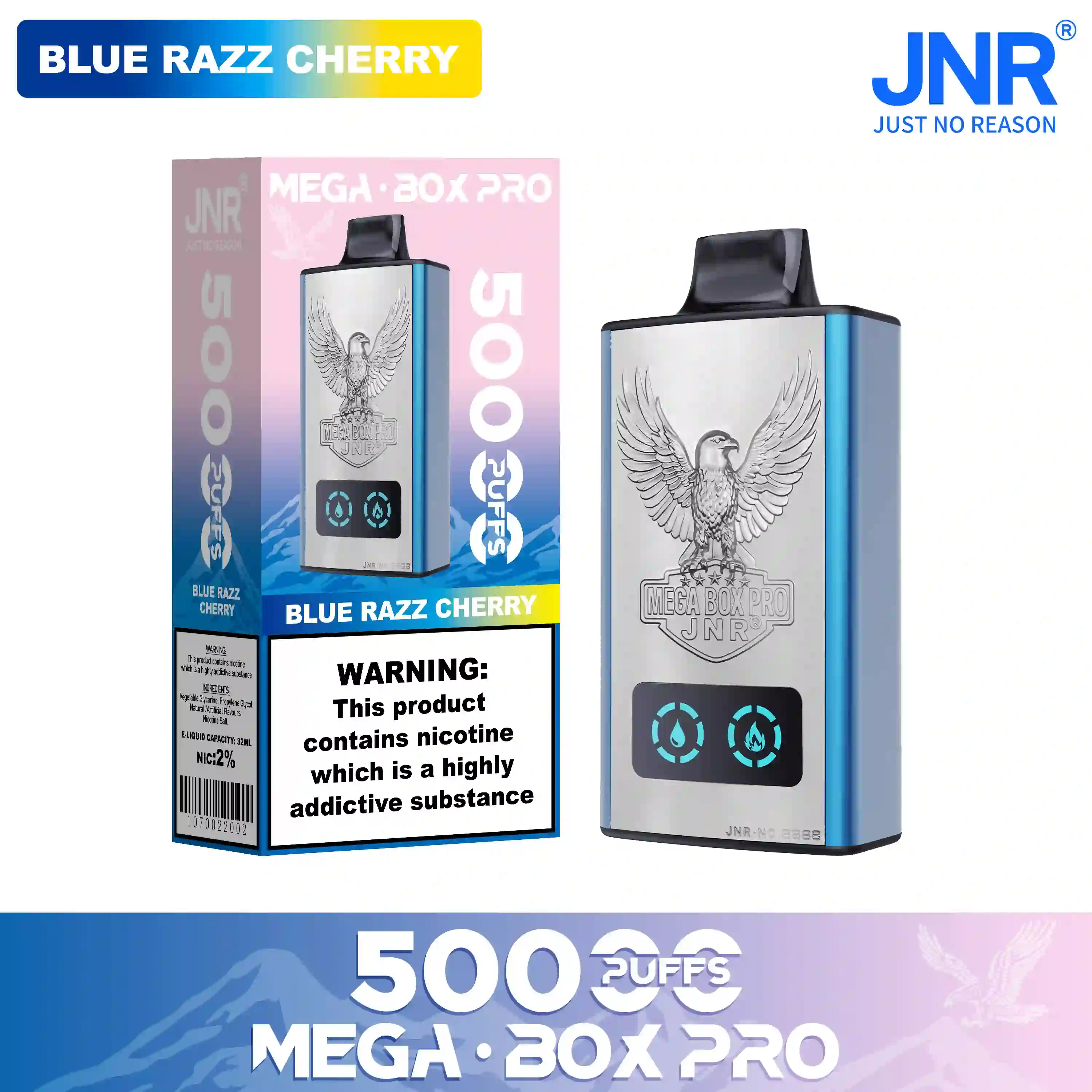 Mega Box Pro 50000 Puffs Disposable Vape
