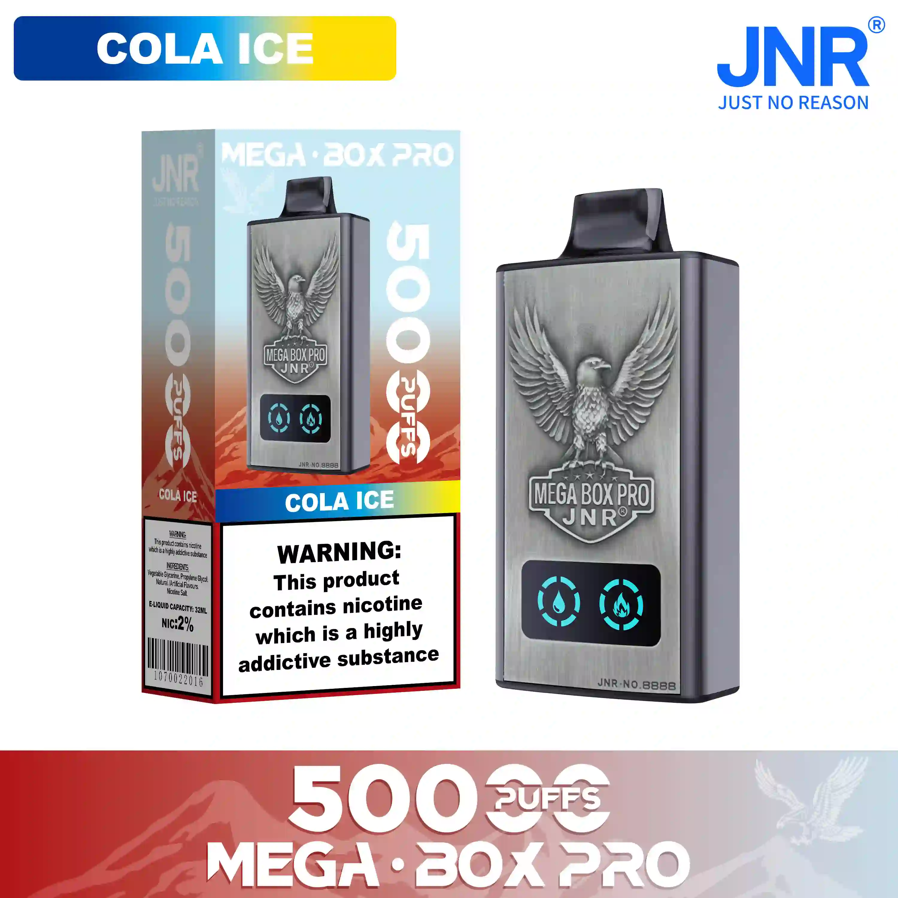 Mega Box Pro 50000 Puffs Disposable Vape