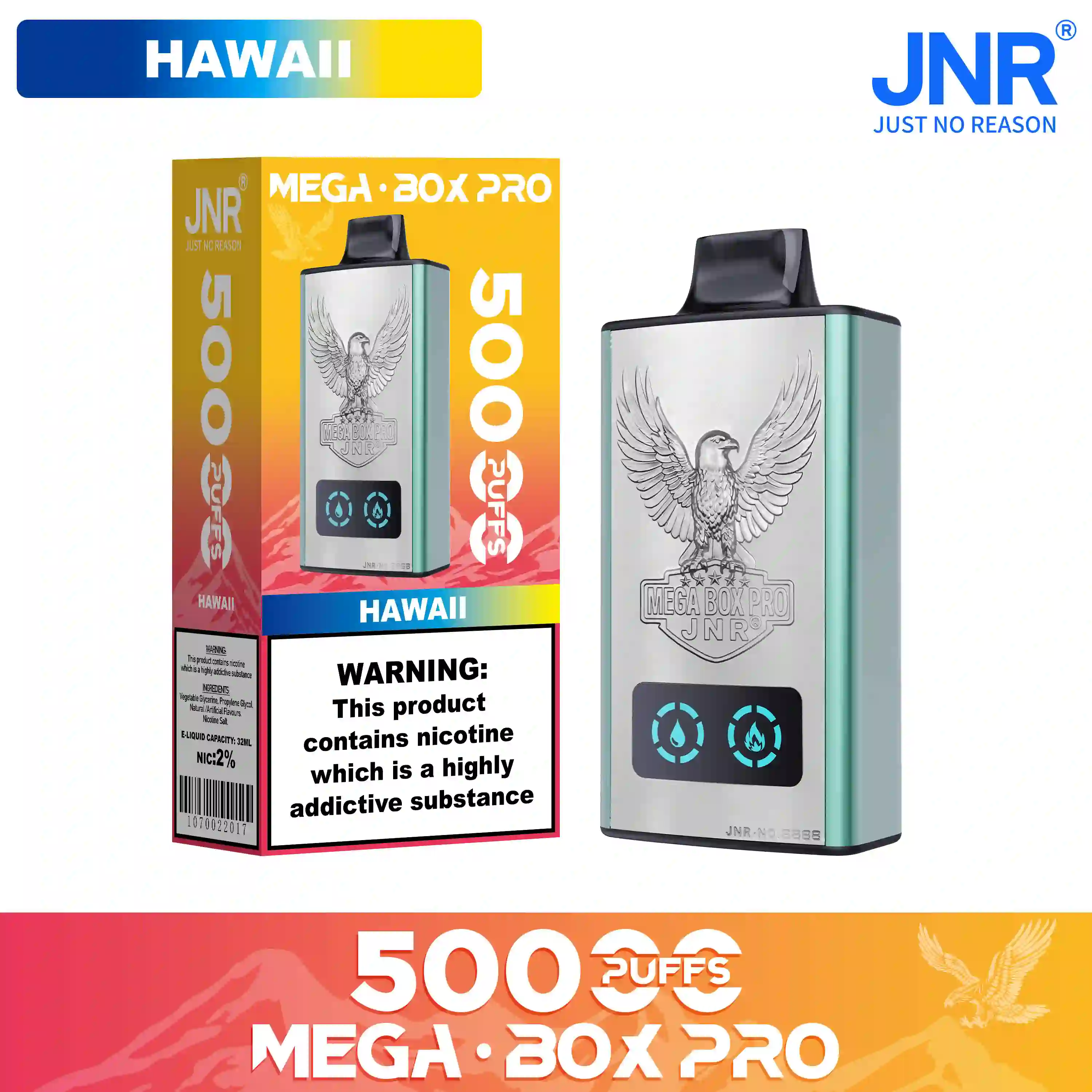 Mega Box Pro 50000 Puffs Disposable Vape