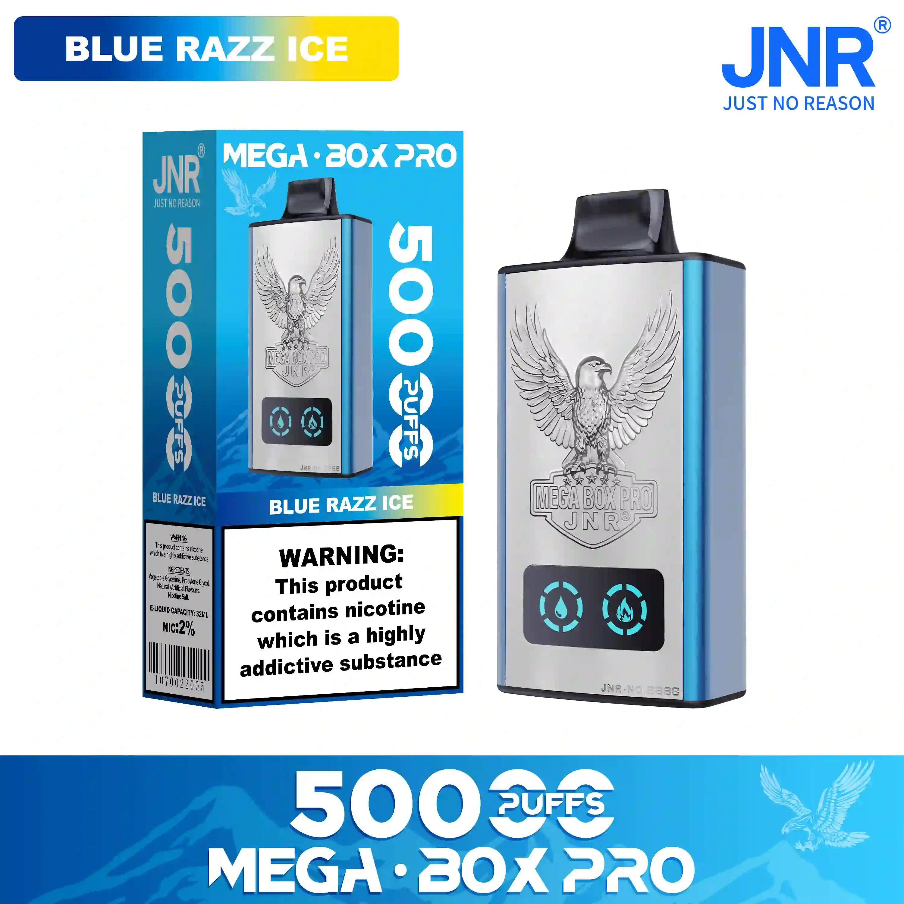 Mega Box Pro 50000 Puffs Disposable Vape