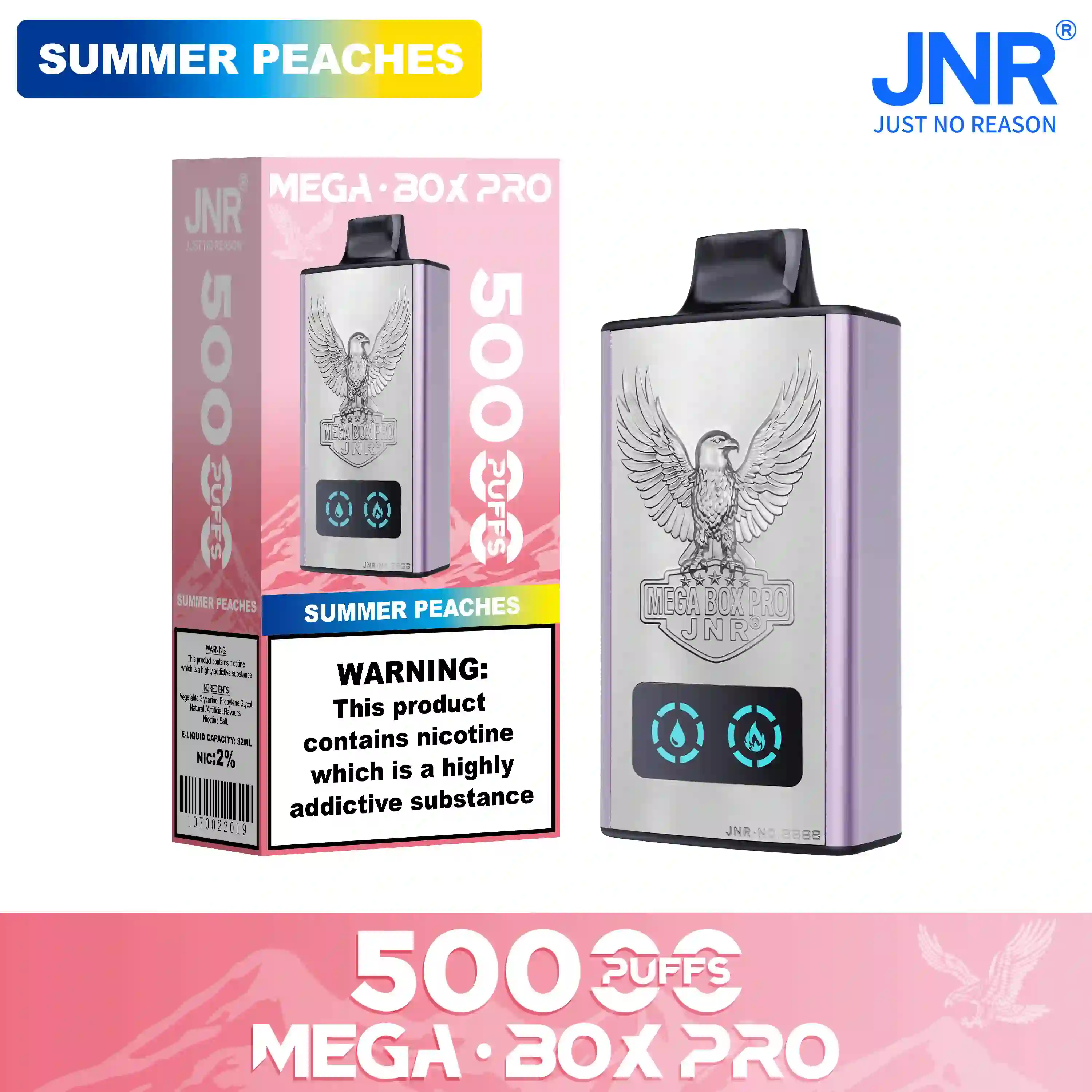 Mega Box Pro 50000 Puffs Disposable Vape
