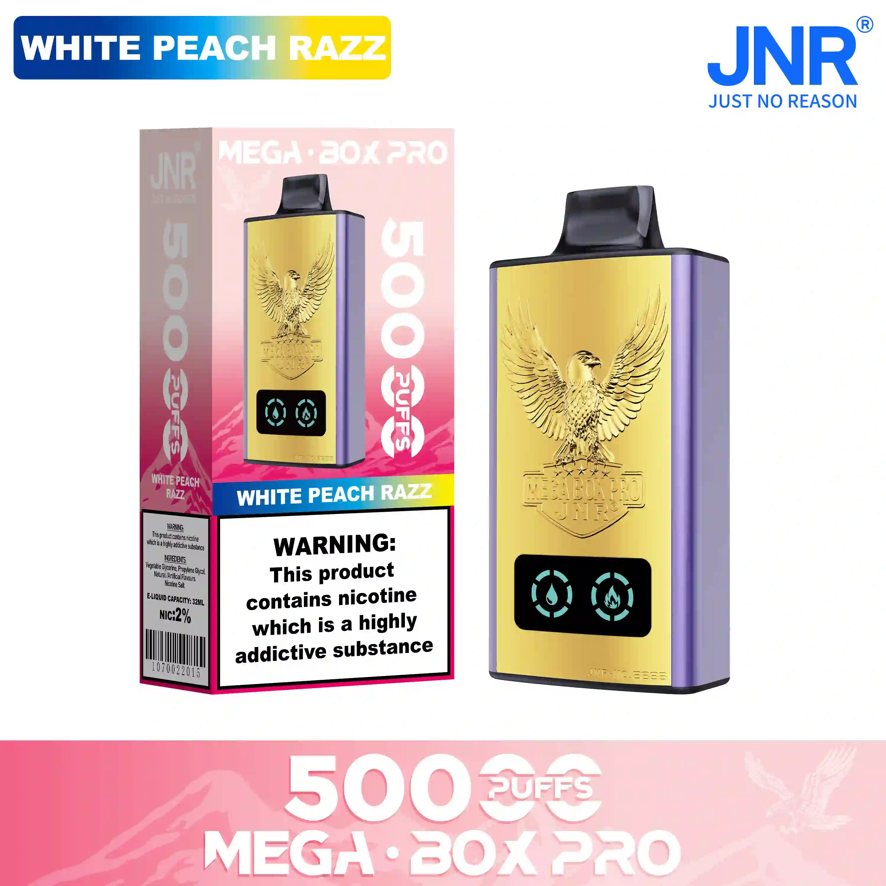 Mega Box Pro 50000 Puffs Disposable Vape