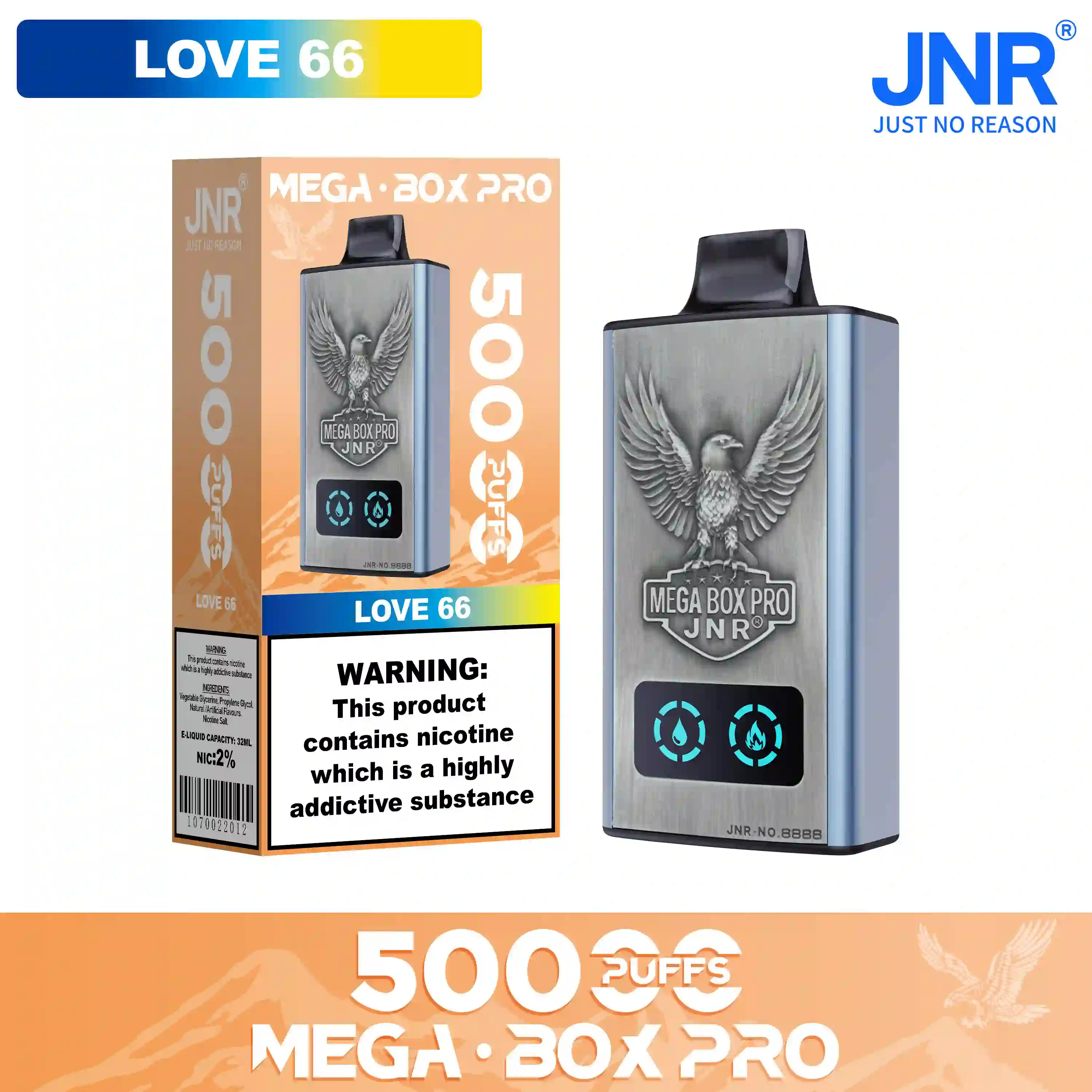 Mega Box Pro 50000 Puffs Disposable Vape