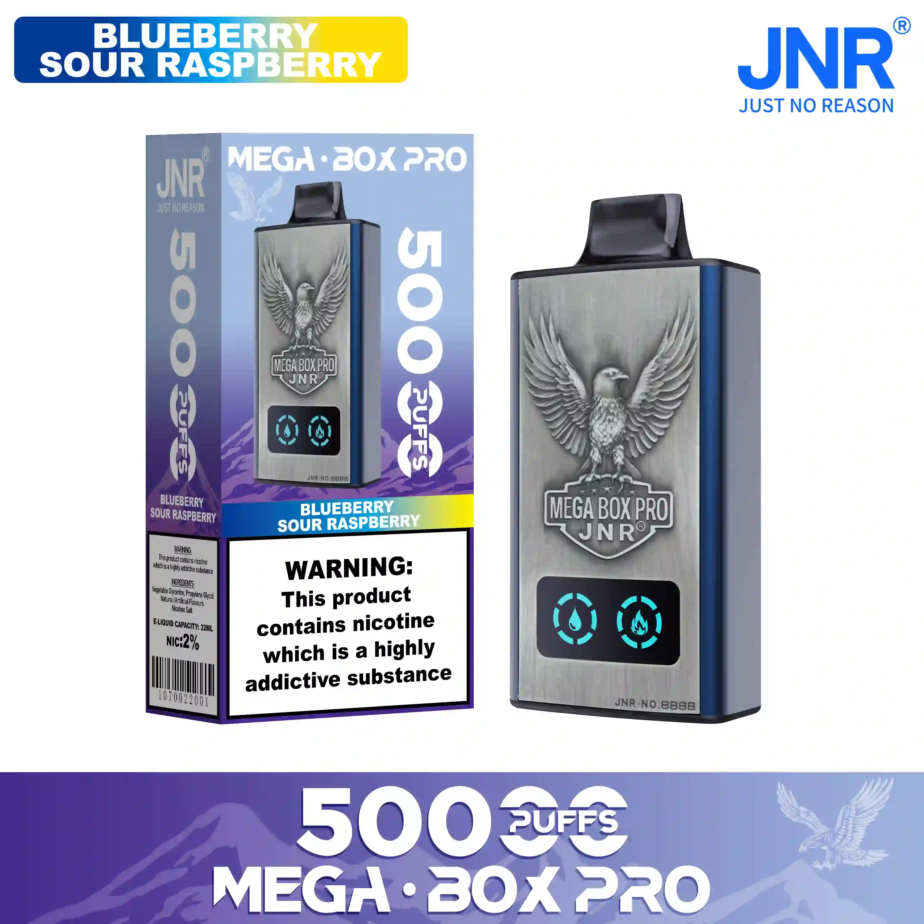 Mega Box Pro 50000 Puffs Disposable Vape
