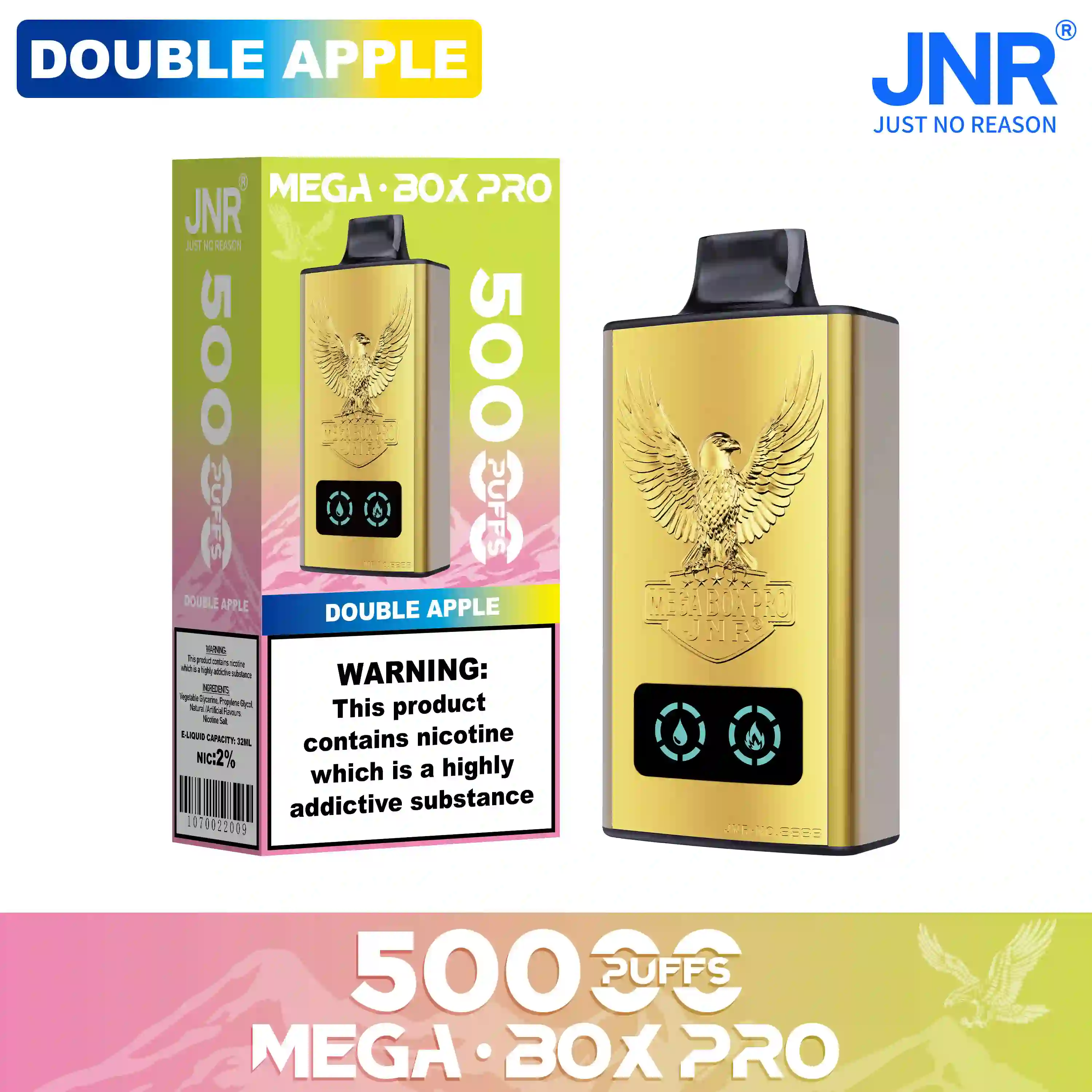 Mega Box Pro 50000 Puffs Disposable Vape