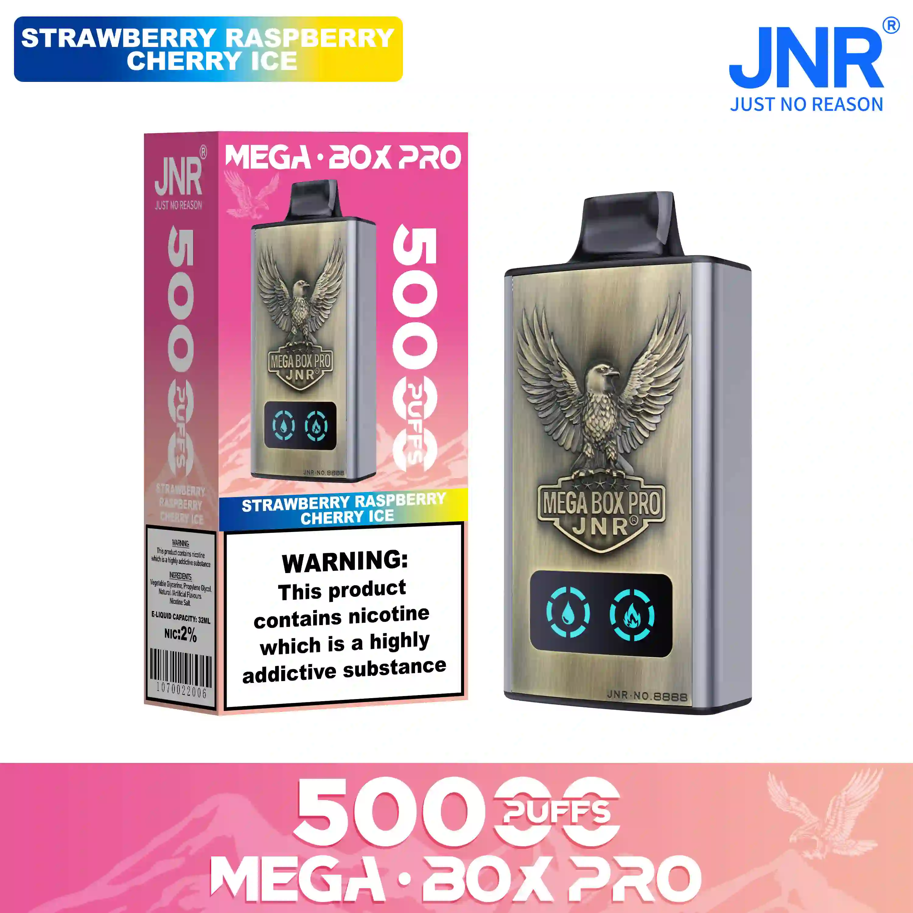 Mega Box Pro 50000 Puffs Disposable Vape