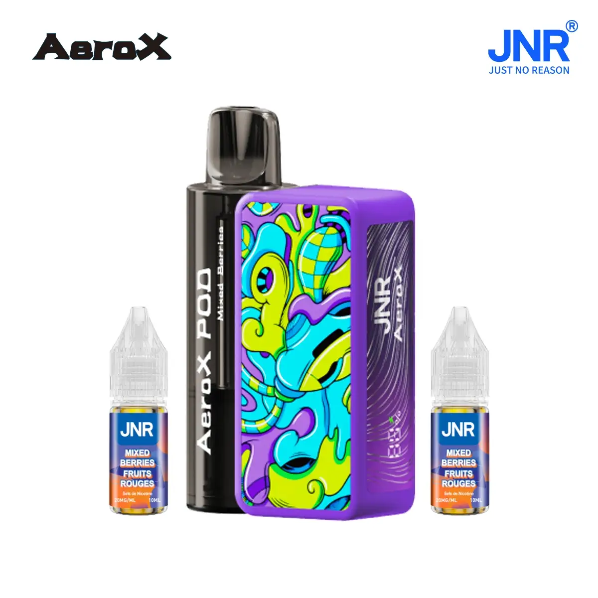 JNR AeroX 32K Puffs kit Refillable Pod Vape