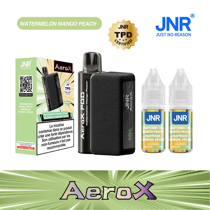 JNR AeroX 32K Puffs kit Refillable Pod Vape