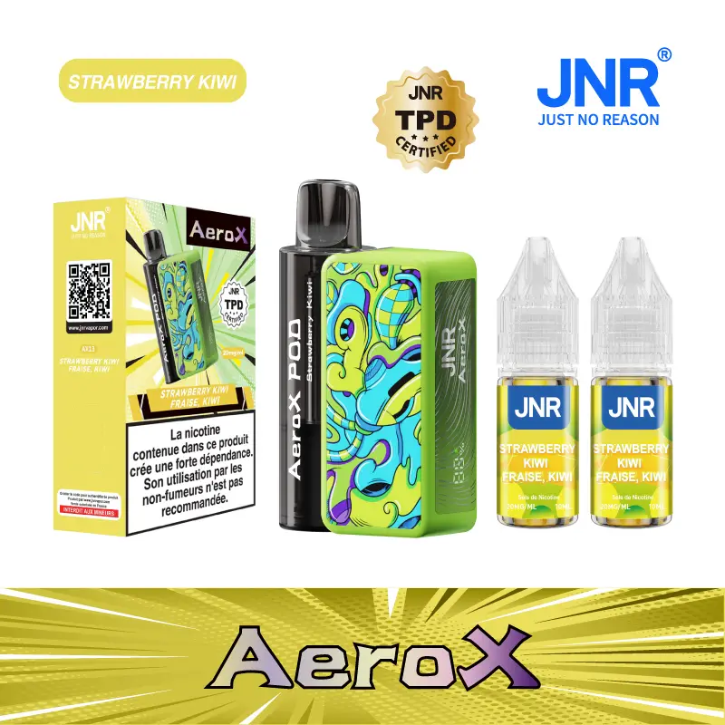 JNR AeroX 32K Puffs kit Refillable Pod Vape