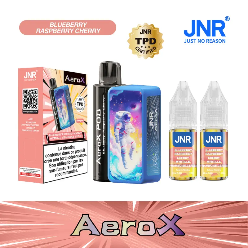 JNR AeroX 32K Puffs kit Refillable Pod Vape