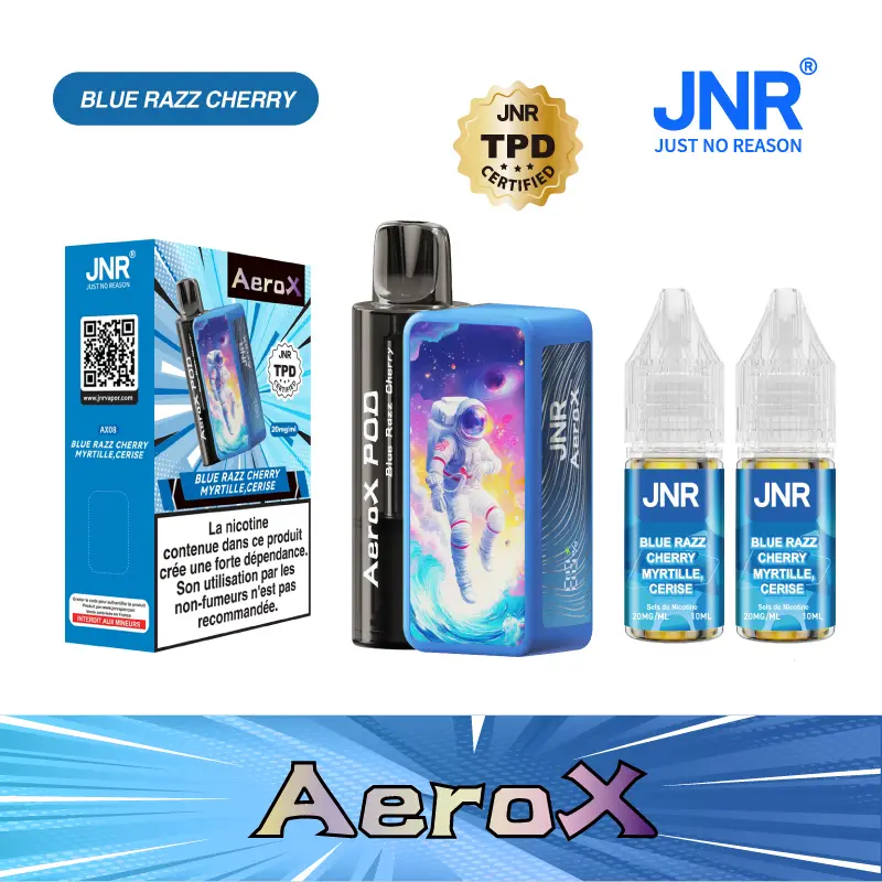 JNR AeroX 32K Puffs kit Refillable Pod Vape