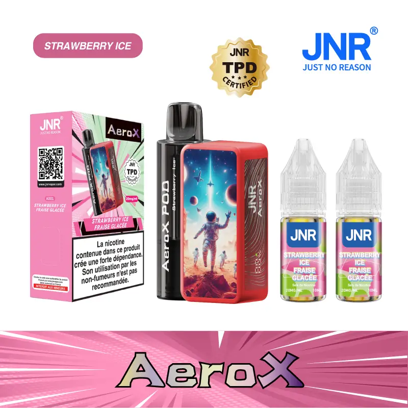 JNR AeroX 32K Puffs kit Refillable Pod Vape