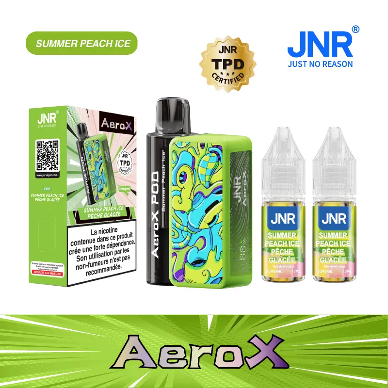 JNR AeroX 32K Puffs kit Refillable Pod Vape