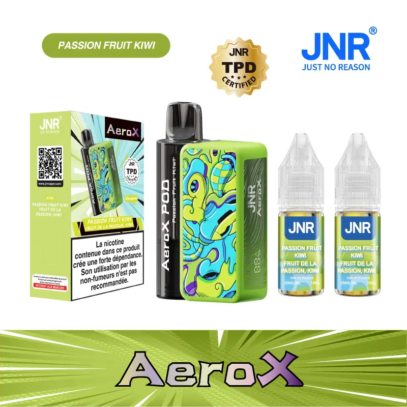JNR AeroX 32K Puffs kit Refillable Pod Vape