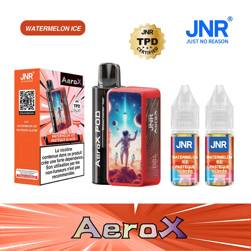 JNR AeroX 32K Puffs kit Refillable Pod Vape