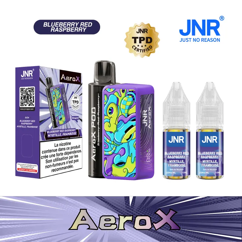 JNR AeroX 32K Puffs kit Refillable Pod Vape