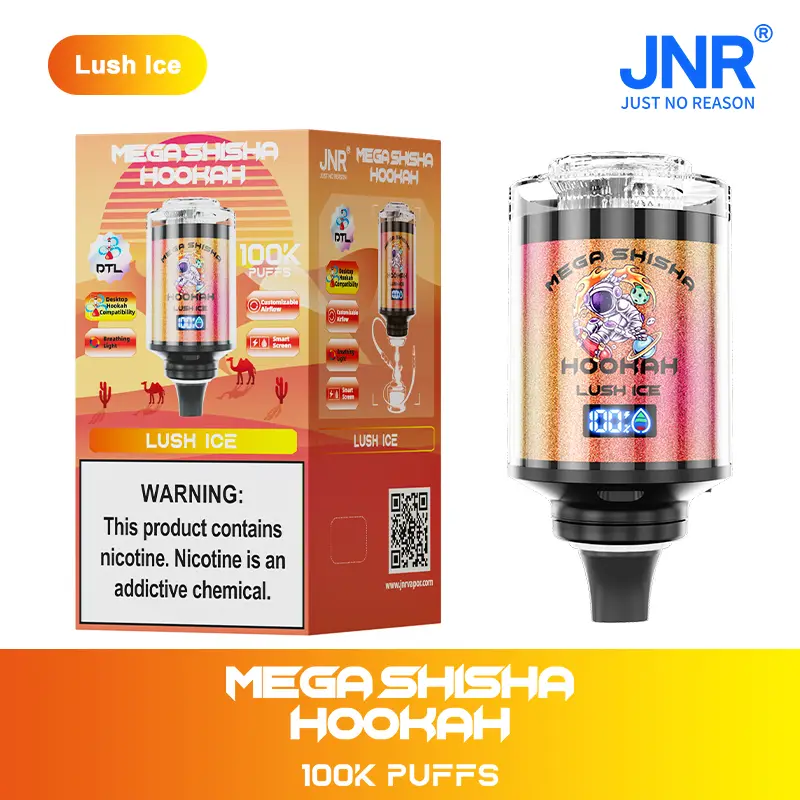 Mega Shisha Hookah 100K Puffs Disposable Vape