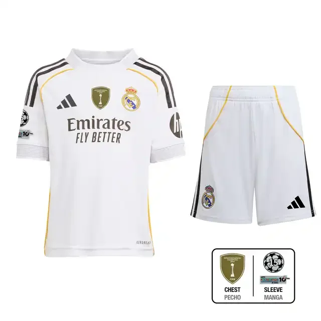 (Club World Cup + Intercontinental)2025/2026 Real Madrid Home 1:1 Thai Quality