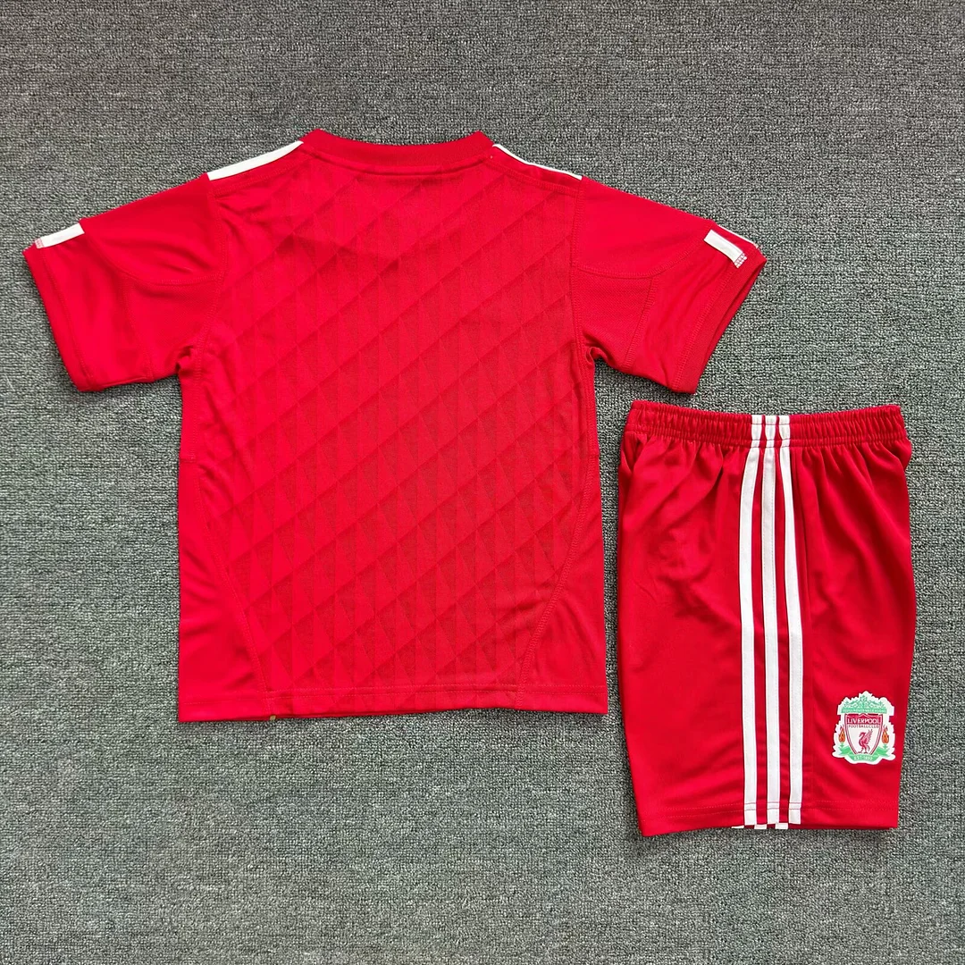 2010/2011 Retro Liverpool Home Football Shirt Kids Size 1:1 Thai Quality