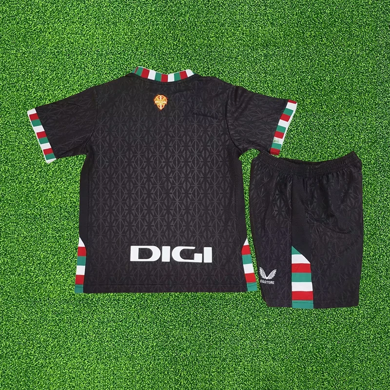 2024/2025 Athletic Bilbao Fourth Away Football Shirt Kids Size 1:1 Thai Quality