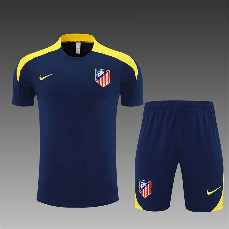 2025/2026 Atletico Madrid Training Wear Blue Set Shirt 1:1 Thai Quality