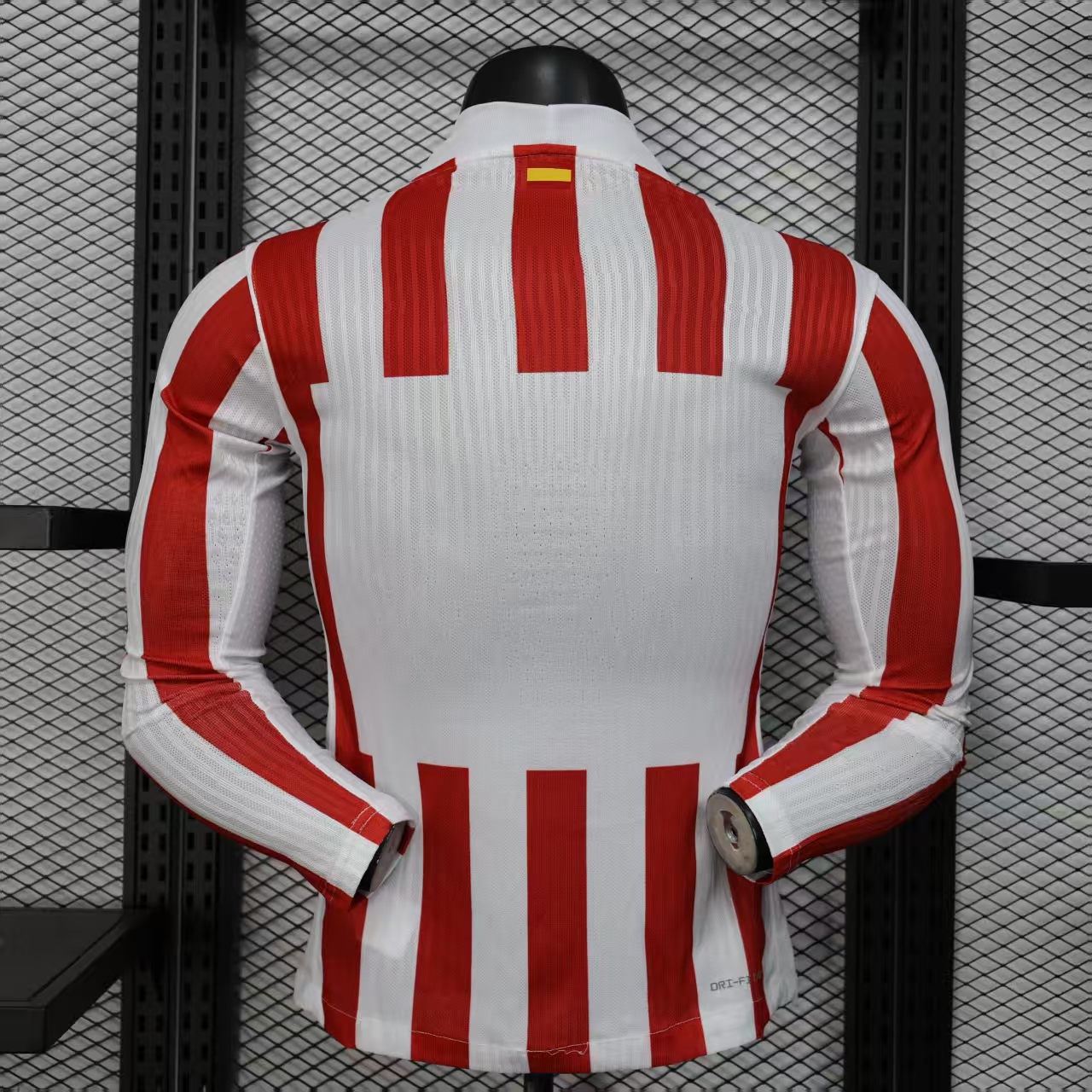 2025/2026 Player Version Long Sleeve Atletico Madrid Home Football Shirt
