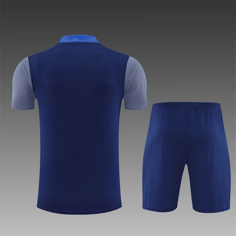 2025/2026 Paris Saint-Germain Training Wear Blue Set Shirt Kids Size 1:1 Thai Quality