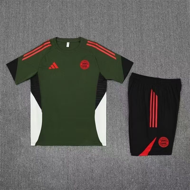 2025/2026 Bayern Munchen Training Wear Set Shirt Kids Size 1:1 Thai Quality