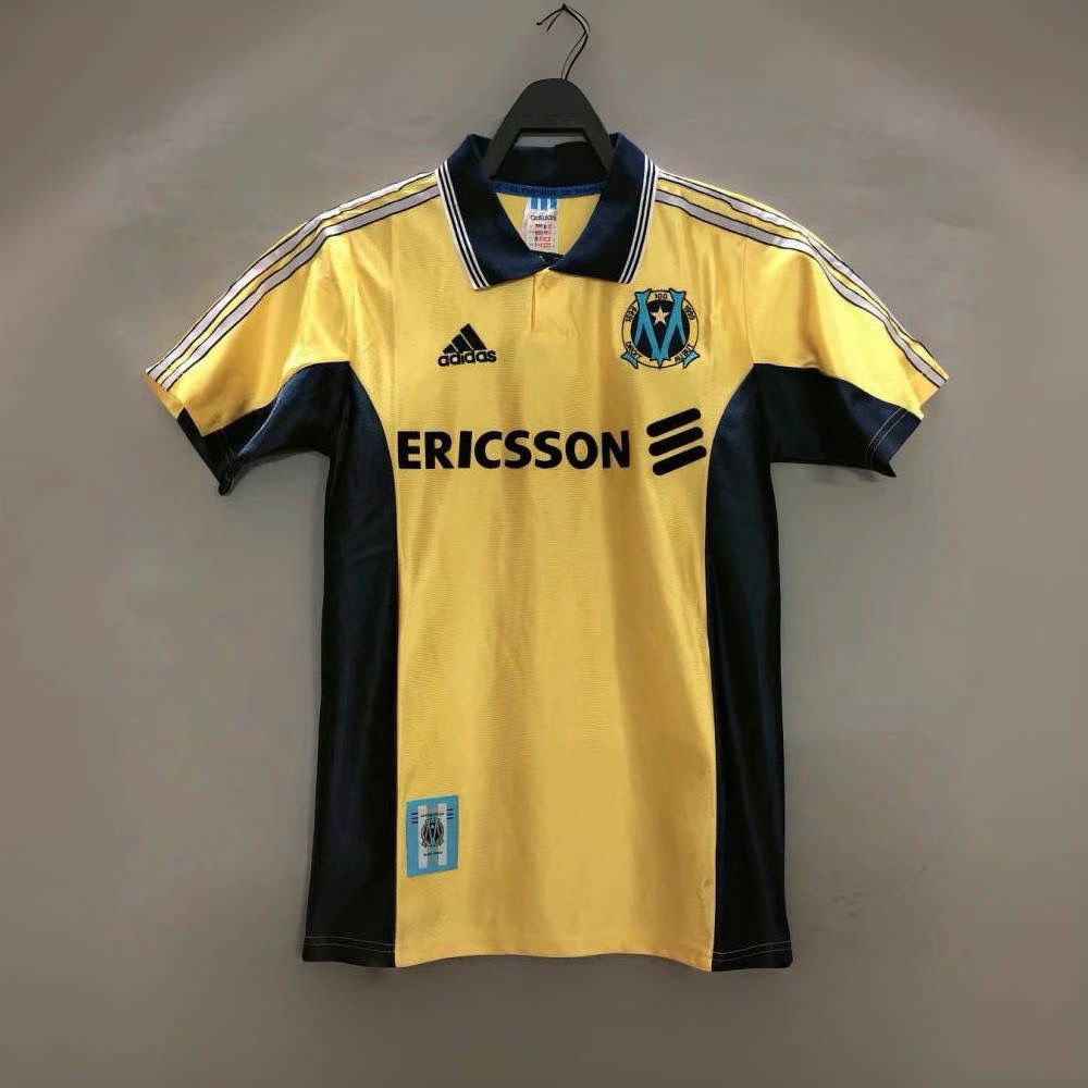 1998/1999 Retro Olympique MarseilleThird Away Football Shirt 1:1 Thai Quality
