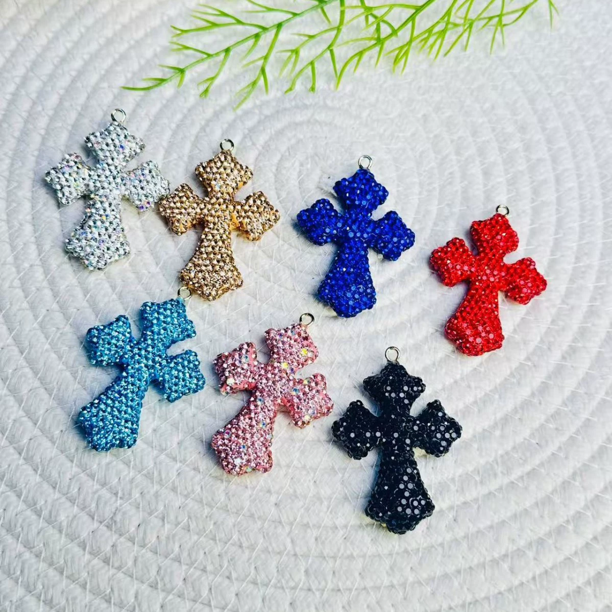 Large Diamond Cross 50MM*38MM