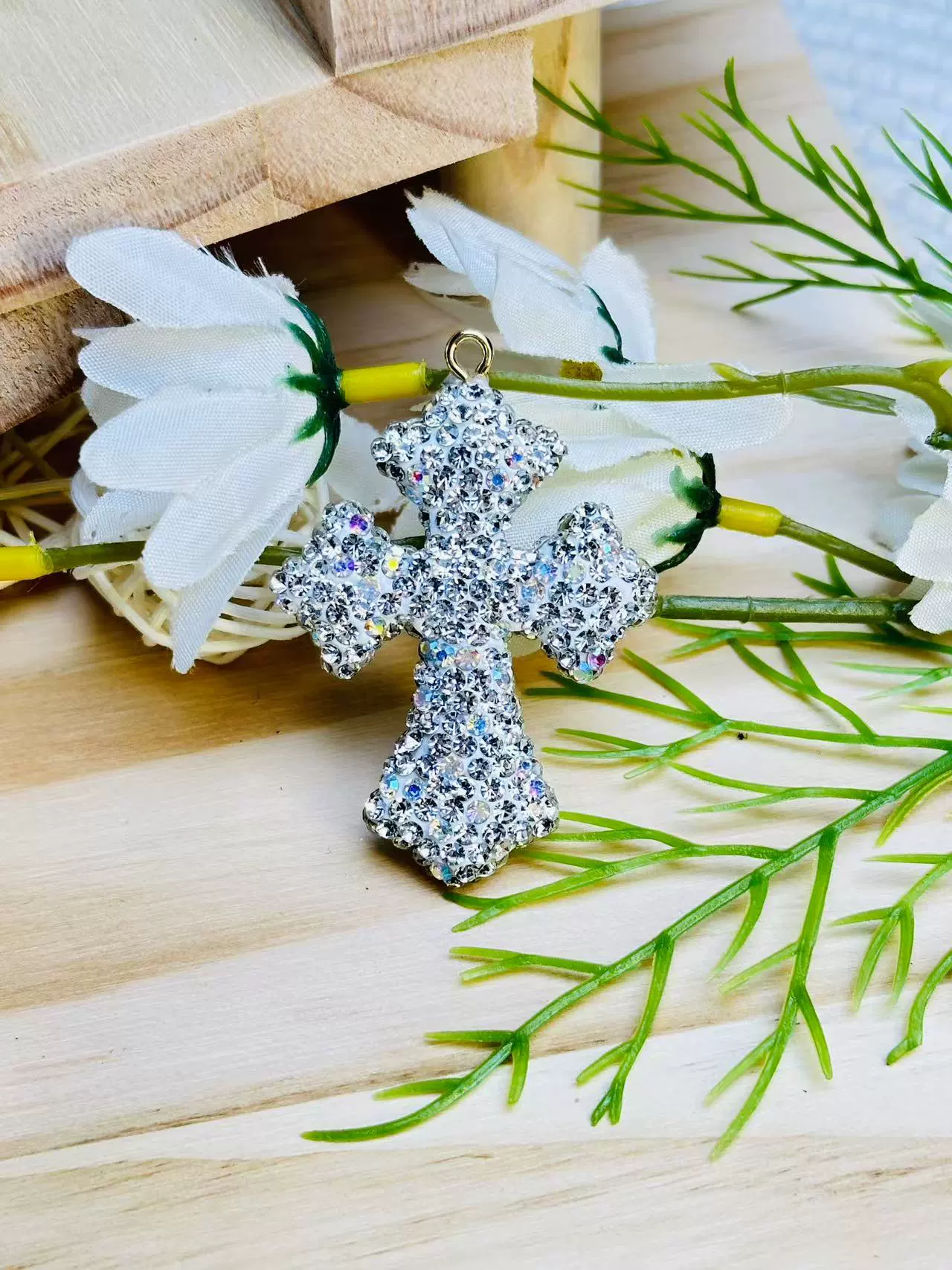 Large Diamond Cross 50MM*38MM