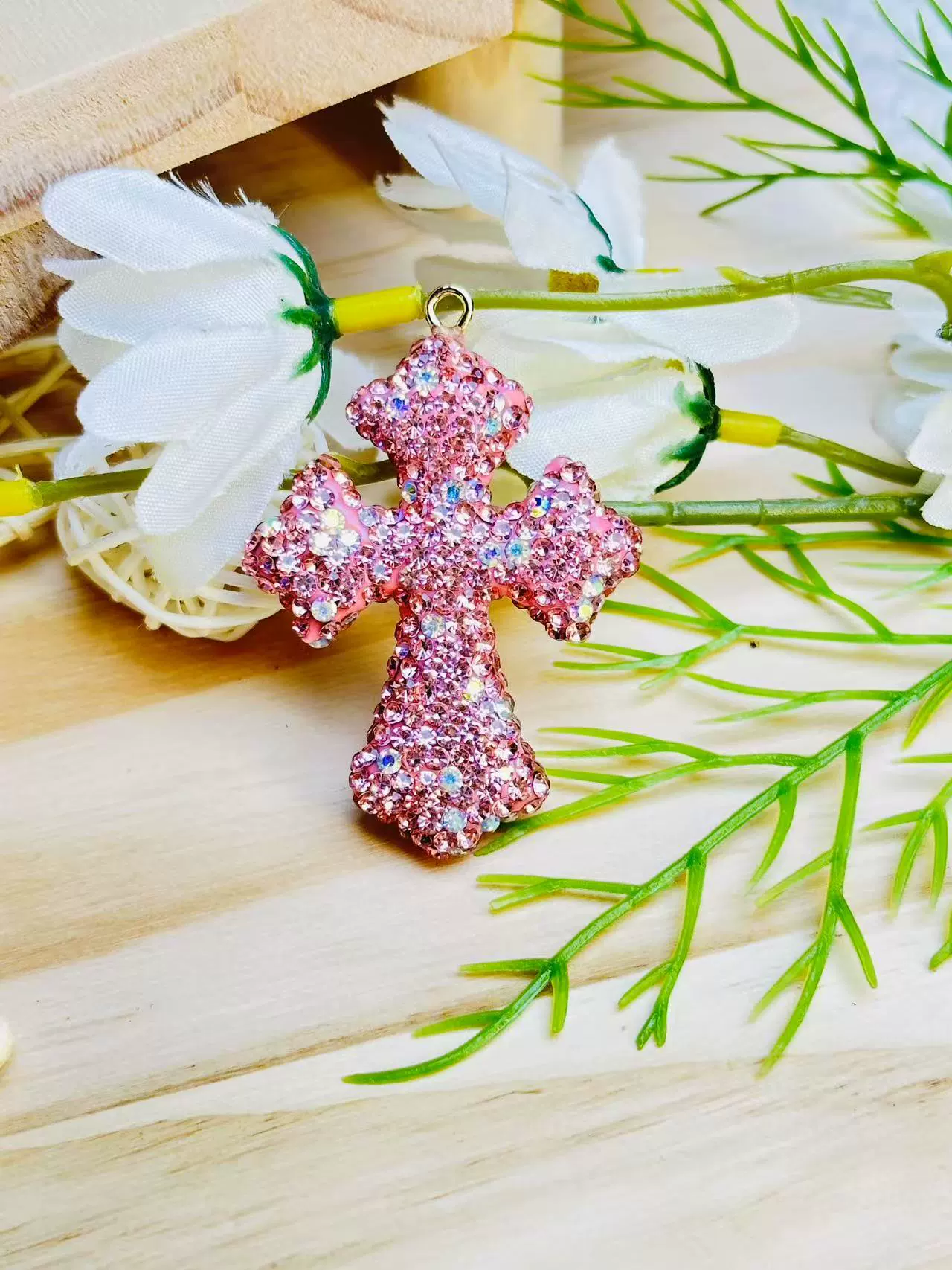 Large Diamond Cross 50MM*38MM