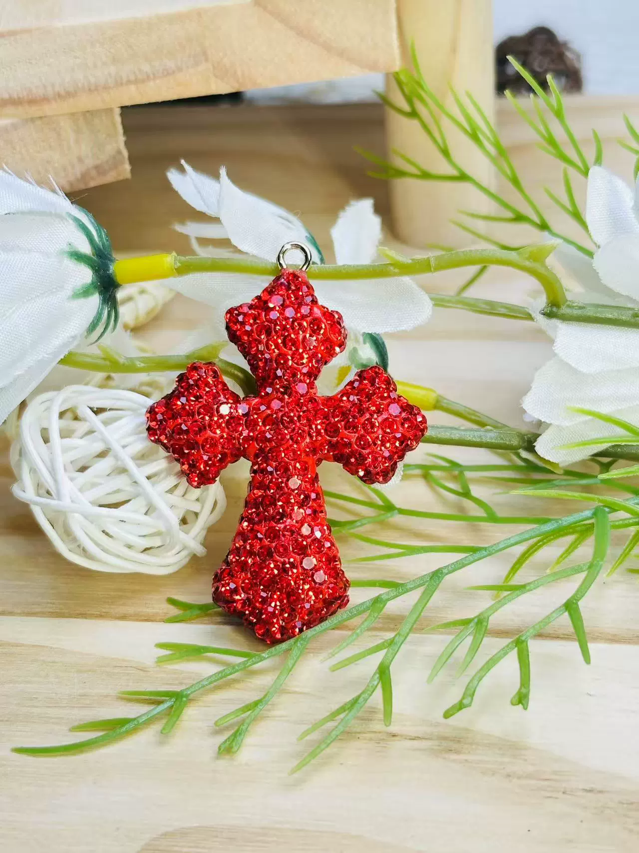 Large Diamond Cross 50MM*38MM