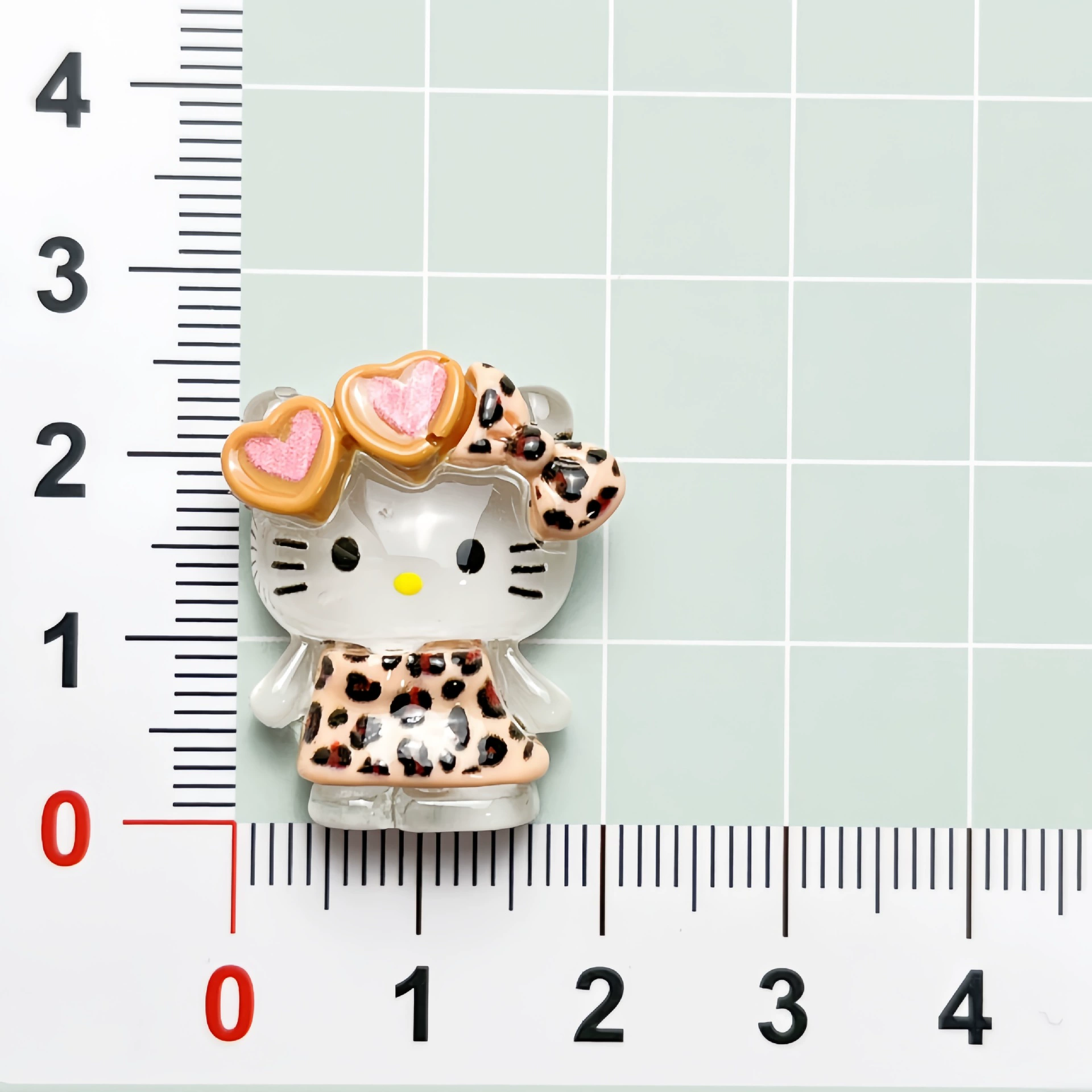 Resin Leopard HK 25MM*15MM