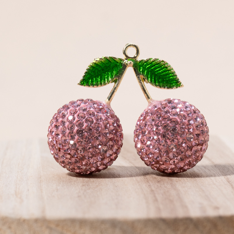 Cherry with diamonds 42MM*35MM