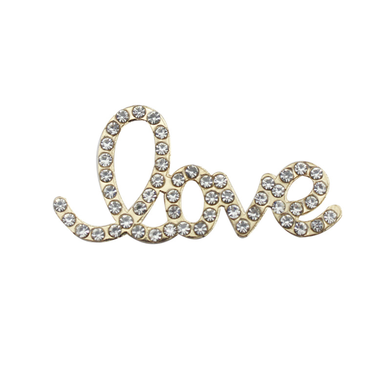 English Letters With Diamonds