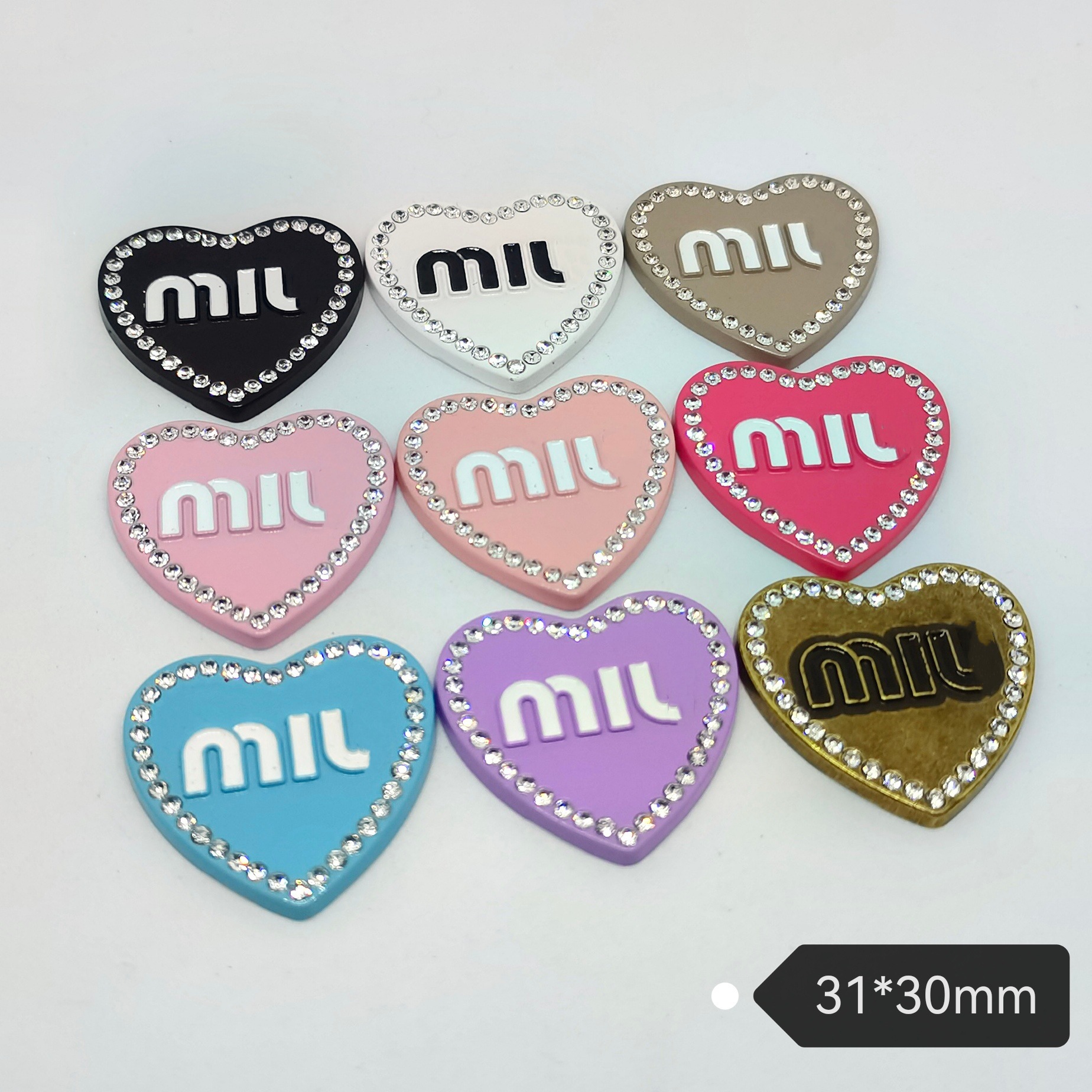 M- Signage With Diamonds 31MM*30MM