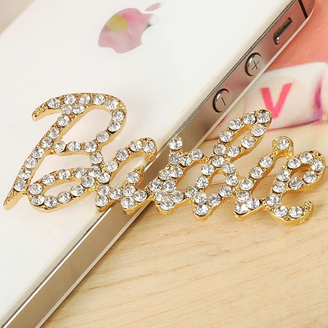 English Letters With Diamonds