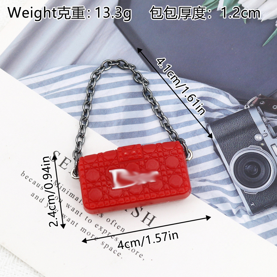 D-Bags With Luxury Signage 40MM*24MM