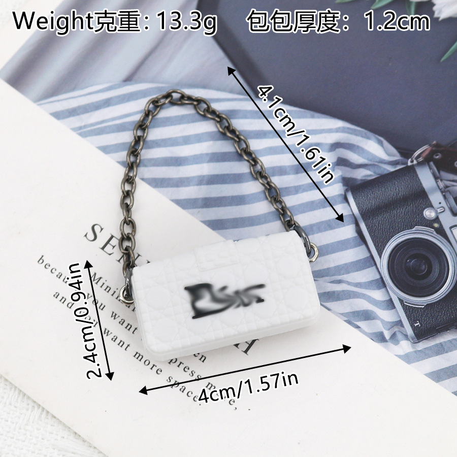 D-Bags With Luxury Signage 40MM*24MM